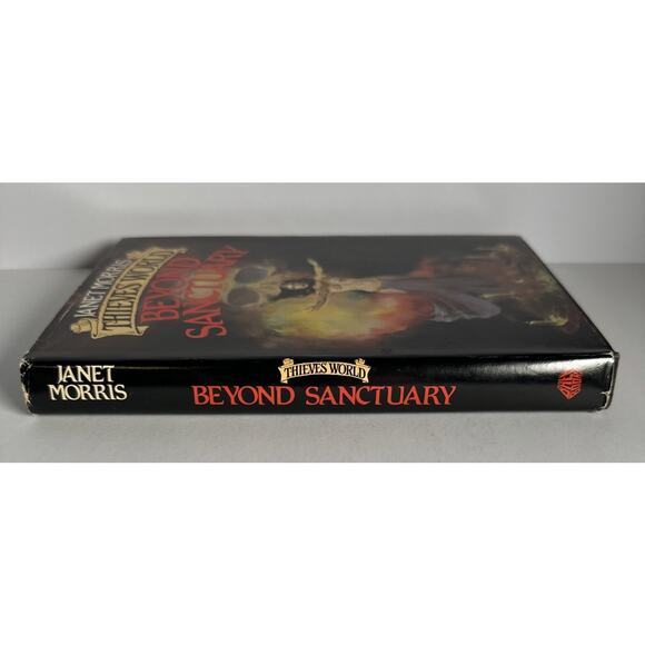 Thieves World Beyond Sanctuary By Janet Morris HC 1985 Book Club Edition, Baen - Picture 3 of 10